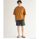 ワッシャーナイロンバイカラーショートパンツ メンズ | coca | 詳細画像11 