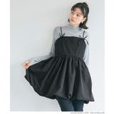 ［Black］ | リボンミニドレス レディース | coca