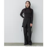 スカートレイヤードパンツ レディース | coca | 詳細画像4