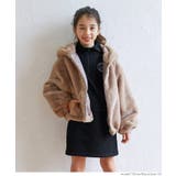 フロントジップスウェットワンピース キッズ | coca | 詳細画像12