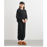 サイドのハートがポイント♪ 裏毛ジョガーパンツ | coca | 詳細画像2 