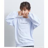 ［Lt.blue］ | 裏毛アシメオープンショルダートップス キッズ | coca