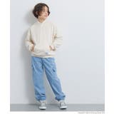 裏毛カンガルーポケットプルパーカー キッズ | coca | 詳細画像8