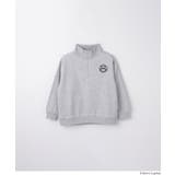 裏毛ハーフジップワンポイント刺繍トップス | coca | 詳細画像11