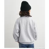 裏毛ハーフジップワンポイント刺繍トップス | coca | 詳細画像4