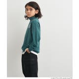 裏毛ハーフジップワンポイント刺繍トップス | coca | 詳細画像6