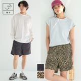 ワッシャーナイロンレオパードショートパンツ メンズ レディース | coca | 詳細画像1 