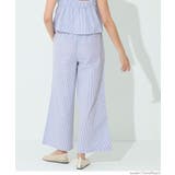 オックスストライプワイドパンツ レディース | coca | 詳細画像6 