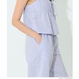 オックスストライプワイドパンツ レディース | coca | 詳細画像7 