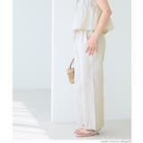 オックスストライプワイドパンツ レディース | coca | 詳細画像11 