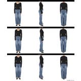 リブＶネックトップス レディース | coca | 詳細画像24 