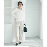 リブクルーネック レディース | coca | 詳細画像14 