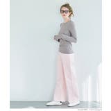 リブクルーネック レディース | coca | 詳細画像19 