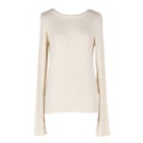 リブクルーネック レディース | coca | 詳細画像3 