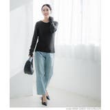 リブクルーネック レディース | coca | 詳細画像10 