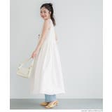 Vネックジップアップドレス レディース | coca | 詳細画像11