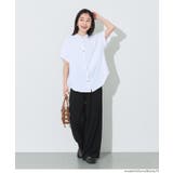 【接触冷感 イージーケア】セットアップ対応！とろみツイルイージーワイドパンツ〈2… | coca | 詳細画像14 