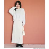 ヘビーウェイト刺繍スウェットトップス レディース | coca | 詳細画像14 