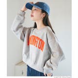 ヘビーウェイト刺繍スウェットトップス レディース | coca | 詳細画像20 