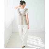 チュールVネックトップス レディース | coca | 詳細画像11