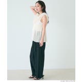 チュールVネックトップス レディース | coca | 詳細画像23