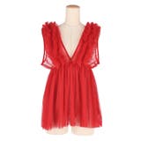 チュールVネックトップス レディース | coca | 詳細画像3