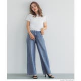 ［Blue］ | 【SUMMER DENIM】サマーデニムウエストゴムイージーパンツ〈26ss新色… | coca