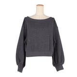 【新色追加】裏毛オフショルダースウェット | coca | 詳細画像5 