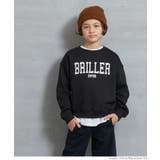 裏起毛ロゴプリントスウェットトップス キッズ | coca | 詳細画像3 