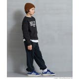 裏起毛ロゴプリントスウェットトップス キッズ | coca | 詳細画像4 