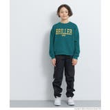 裏起毛ロゴプリントスウェットトップス キッズ | coca | 詳細画像7 