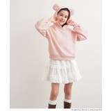 【25AW 新色登場！】裏起毛クマ耳プルパーカー | coca | 詳細画像11 