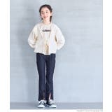 レースアップロゴトップス キッズ | coca | 詳細画像2 