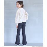 レースアップロゴトップス キッズ | coca | 詳細画像4 