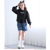 レースアップロゴトップス キッズ | coca | 詳細画像8 