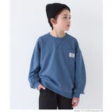 ［Dk.blue］ | 裏毛胸ポケットトップス キッズ | coca