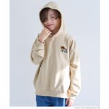 裏毛胸刺繍プルパーカー キッズ | coca | 詳細画像11 