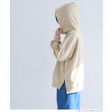 裏毛胸刺繍プルパーカー キッズ | coca | 詳細画像12 