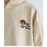 裏毛胸刺繍プルパーカー キッズ | coca | 詳細画像13 