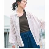 ［B］ | シアーコットンビッグシャツ | coca