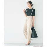 ウエストシャーリングサロペット | coca | 詳細画像8 