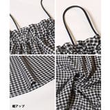2way ギンガムチェックベアトップス レディース | coca | 詳細画像15