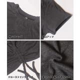 リブドローストリングトップス レディース | coca | 詳細画像20 