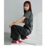 ナイロンワッシャーワイドパンツ レディース | coca | 詳細画像12