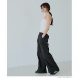 ナイロンワッシャーワイドパンツ レディース | coca | 詳細画像9