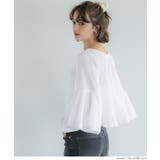 レースクロップドブラウス レディース | coca | 詳細画像12