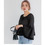 レースクロップドブラウス レディース | coca | 詳細画像16