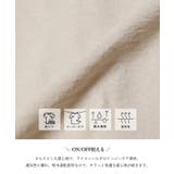 シボサテンライクノースリーブラウンドシャツ レディース | coca | 詳細画像4