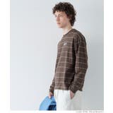 ボーダーワッペンロンT メンズ | coca | 詳細画像12