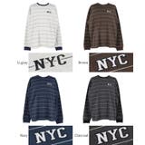 ボーダーワッペンロンT メンズ | coca | 詳細画像23